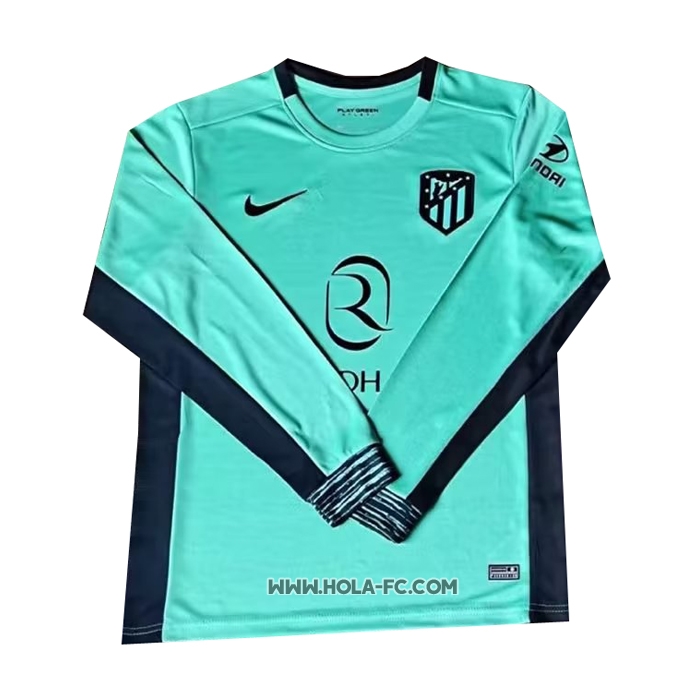 Camiseta Tercera Atletico Madrid 2023-2024 Manga Larga